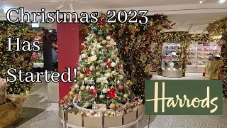Harrods Christmas 2023: London's Festive Extravaganza Begins! 🎄🎁