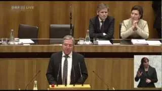 Werner Herbert - Budget 2013 - Exekutive