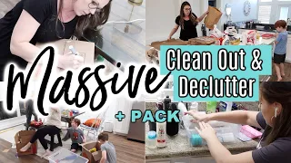 MASSIVE 3 DAY CLEAN, DECLUTTER, + ORGANIZE! | EXTREME WHOLE HOUSE DECLUTTER | GETTING READY TO MOVE