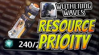 IMPORTANT Resource Priority for your EARLY GAME in Wuthering | BEST TIPS