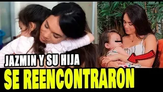 JAZMIN PINEDO TUVO EMOTIVO REENCUENTRO CON SU HIJA TRAS LLEGAR DE URUGUAY