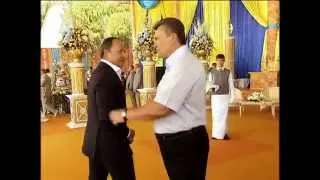Видео с последнего дня рождения Януковича в статусе президента