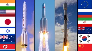 Rocket Launch Countdown Compilation (Different Languages) | Go To Space