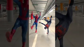 Spiderman dancing😱#shorts