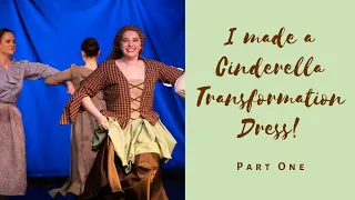 I Made A Cinderella Transformation Dress, Part 1