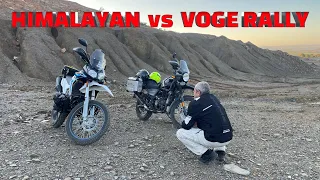 Royal Enfield Himalayan vs Voge 300 Rally | ¿Con cuál te quedarías? | 4k