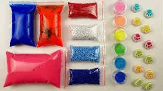 Making Mega Crunchy Slime With Funny Bags Satisfying Slime Video #24