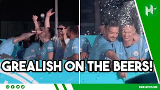 Grealish DRUNK & Pep DANCING as Man City celebrate winning Premier League title in trophy parade