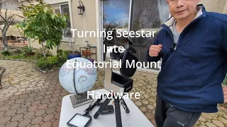 Running Seestar with Equatorial Mode, Hardware