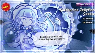 Saccharine Jellyfish Cookie Gacha Animation || Cookie Run Kingdom || FANMADE