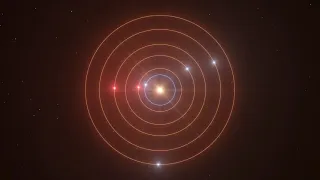 Artist’s animation of the TOI-178 orbits and resonances (sound on!)