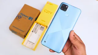 Realme C21Y Unboxing & Full Review In Hindi - Overpriced?