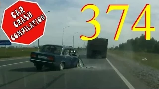 Car Crash Compilation # 374 -- Подборка ДТП и Аварий Сентябрь 2014