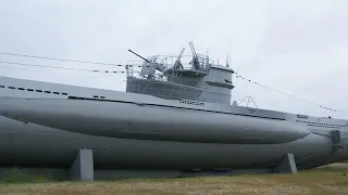 Rare tour of the last type VII U-boat U-995 from WW2