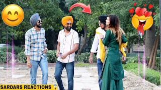 CHUNKRI PRANK ON SARDAR JI || SARDARS JI REACTIONS || AANCHAL THAKUR ||