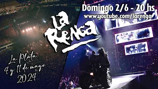 La Renga en La Plata 4 y 11 de mayo 2024