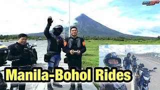 MANILA TO BOHOL RIDE via Bicol & Leyte by RoRo| Yamaha MT09, HONDA REBEL 500 & Yamaha Aerox 155