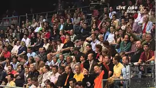 Table Tennis ECL 2nd Final 2007 2of5 Hou Yingchao vs  Vladimir Samsonov Niederoe   Charleroi Nero Di