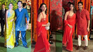 Alia bhatt Ayan Mukerji Siddharth Malhotra Kiara Advani at Antilia to celebrate Ganesh Chaturthi