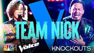 Jose Figueroa Jr. and Raine Stern Fight for Their Spot on the Show - The Voice Knockouts 2021