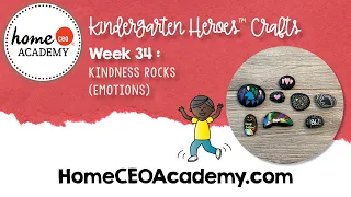 Kindness Rocks Craft Tutorial for Kids