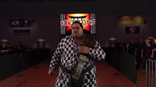 Vader vs Yokozuna WWE 2K24 Championship full match