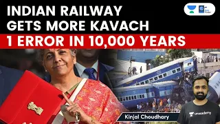 What is Kavach Technology Announced In Budget| TCAS-Train Collision Avoidance System|Indian Railways