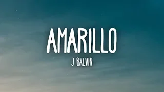 J Balvin - Amarillo (Letra/Lyrics)