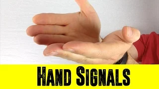 Scuba Hand Signals