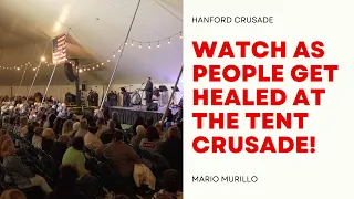 WATCH as People Get Healed at The Tent Crusade! | Mario Murillo