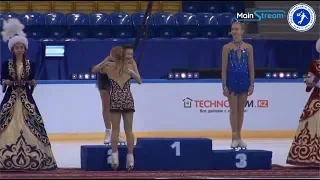 Senior Ladies Victory Ceremony - Denis Ten Memorial Challenge - October 12, 2019