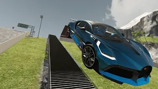 Madness Endurance Test - Cars VS Stairs #001 - BeamNG Drive I Unlimited Car Crash