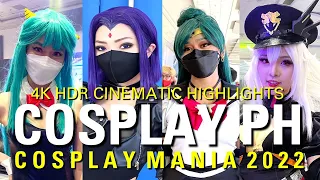 MEET YOUR COSPLAYERS PHILIPPINES | Cosplay Mania | CINEMATIC HIGHLIGHTS  [4K HDR] 🇵🇭