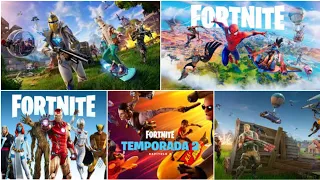 Todos los Trailers de Fortnite temporada 1-27 temporada