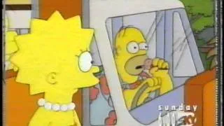 sky one simpsons trailer 1995