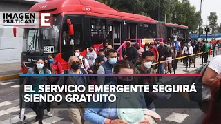 Metrobús cambia su ruta en Tláhuac por reapertura de estaciones de la Línea 12