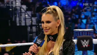 WWE SMACKDOWN CHARLOTTE FLAIR VS NAOMI 01/07/22