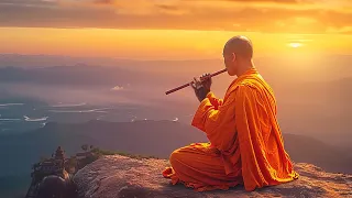 Buddha Flute || Pure Tibetan Healing Zen Sounds || Heal Damage to the Body, Eliminate Stress