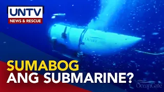 Hinihinalang debris ng nawawalang Titanic submarine, natagpuan
