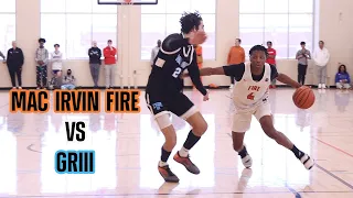 Mac Irvin Fire EYBL take on GRIII at the Prep Hoops Chi-Town Tip Off !!