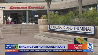 Long Beach shelter set up as Catalina Island residents evacuate island