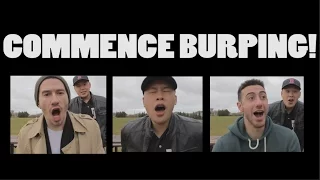 THE BURPING CHALLENGE!