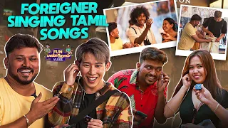 Foreigner Singing Tamil Songs | Malaysia Vlog | Fun Panrom Vlogs 4k With English Subtitile