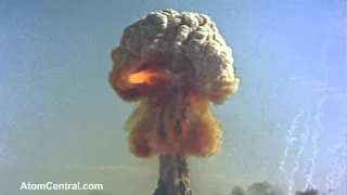 Atomic Bomb explosion - Close Up