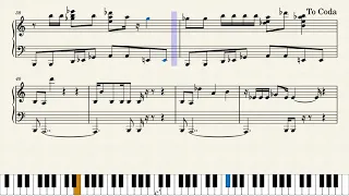 Ghostbusters Theme (Elmer Berstein) - Piano