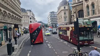 London Bus Ride, View from the Upper Deck