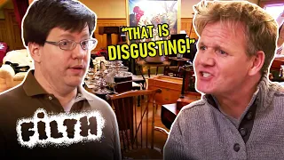 Gordon Ramsay Finds Out Owner STEALS Employees Tips! | Hotel Hell | Filth
