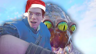 CHRISTMAS SPECIAL - Star Wars Jedi Fallen Order Funny Moments 😂 #6