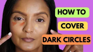 HOW TO COVER DARK CIRCLES UNDER EYES 2023 (Color Correcting)