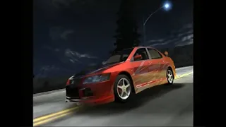 NFS Carbon Beta PS2 Demo - Lookout Point Drift Race